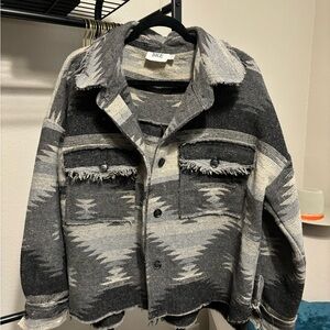 BKE Aztec print jacket